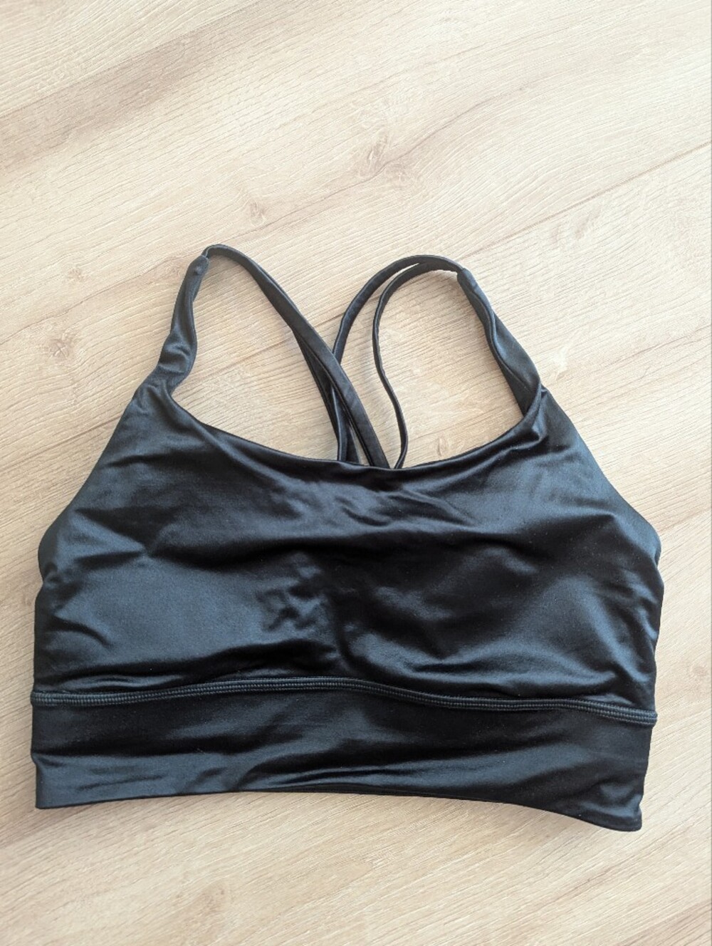 lululemon athletica Black Strappy Sports Bra